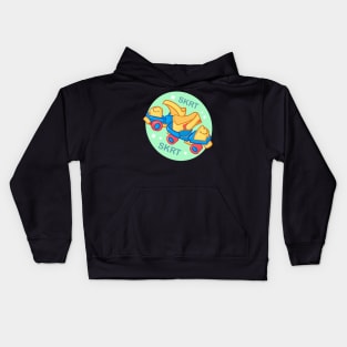 Roller Skates Kids Hoodie